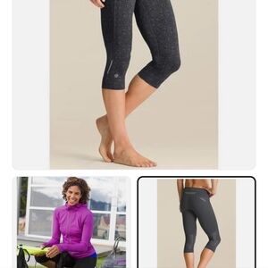 Athleta Asphalt Starfruit Womens Size M Leggings